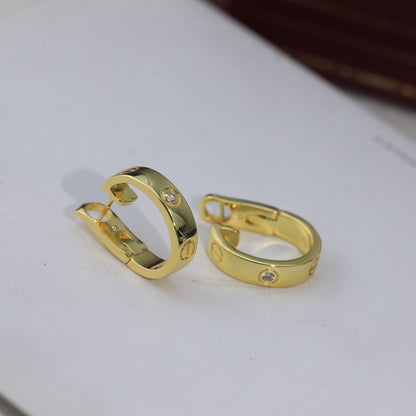 Noble Love 2 Diamonds Earrings
