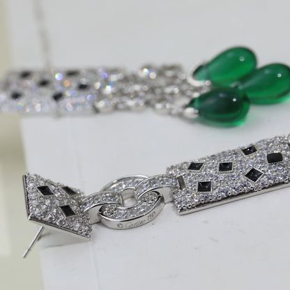 Noble Panthère De Diamond Earrings