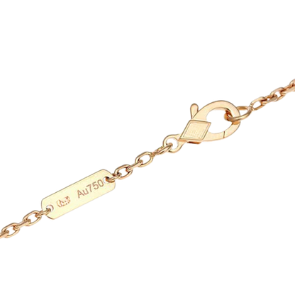 Noble Lucky Spring Closed Wings Bug Rose Gold Bracelet