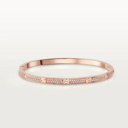 Noble Love Bracelet 3.65mm Diamond-paved