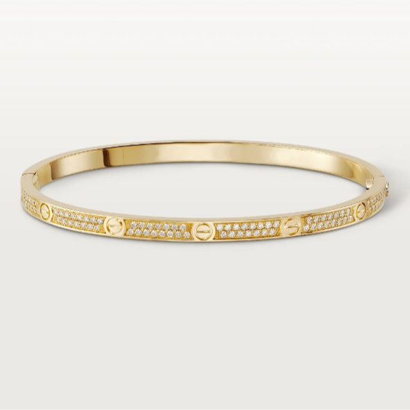 Noble Love Bracelet 3.65mm Diamond-paved