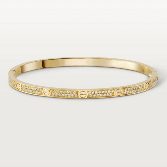 Noble Love Bracelet 3.65mm Diamond-paved