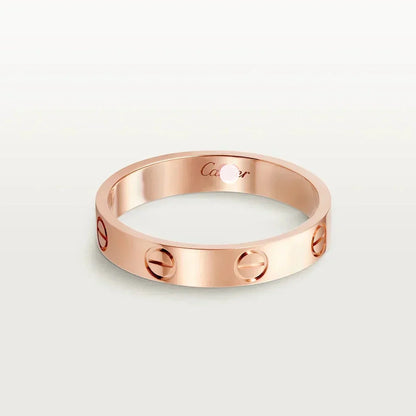 Noble Love Wedding 4mm Ring
